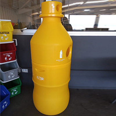 Eco botella de reciclaje