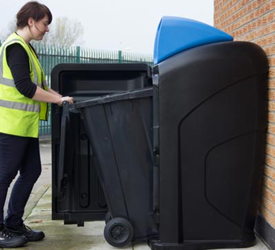 Contenedor de reciclaje Nexus City 140 L