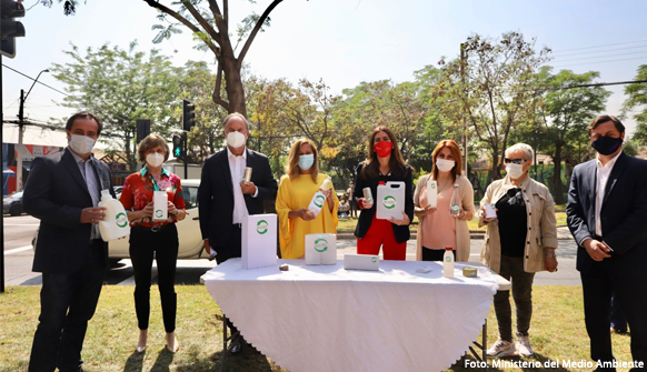 Presentación de la eco etiqueta Elijo Reciclar