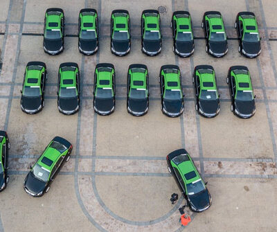 Primera flota de taxis eléctricos en la capital