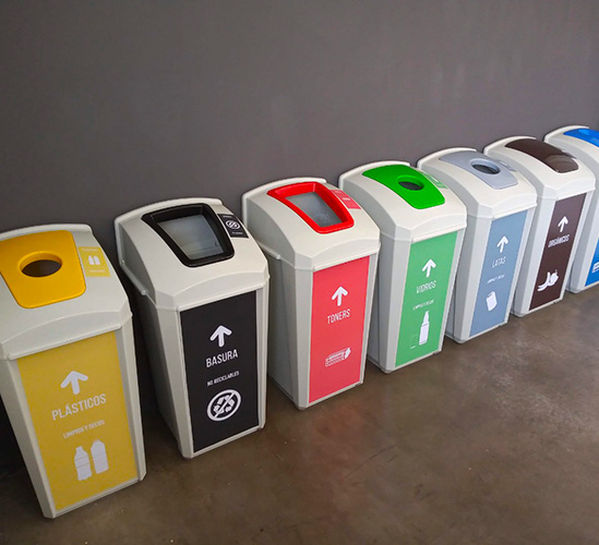 Contenedor de reciclaje Trash 60 L