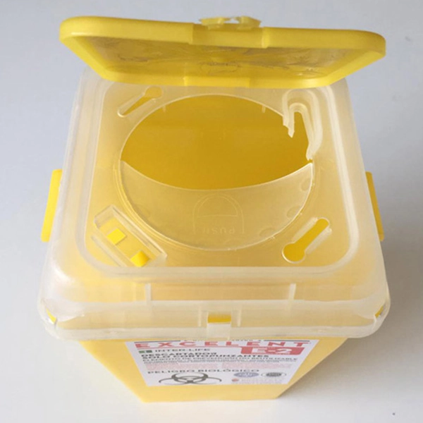 Contenedor para cortopunzantes 2.1 L amarillo 2
