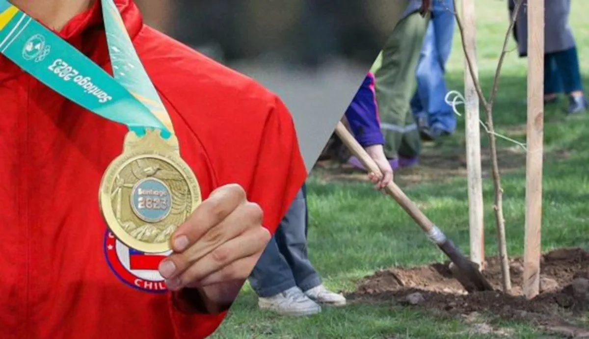 Una medalla = Un arbol