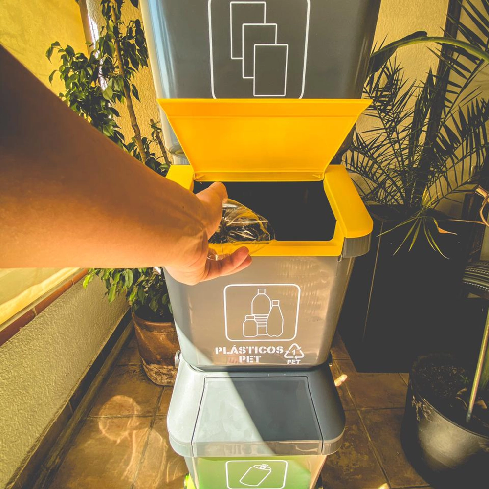 Contenedor de 35 litros para reciclaje Easymax 1 Contenedor de 35 litros para reciclaje Easymax