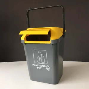 Creatividad Positiva - Contenedor de reciclaje 45 litros Easymax amarillo