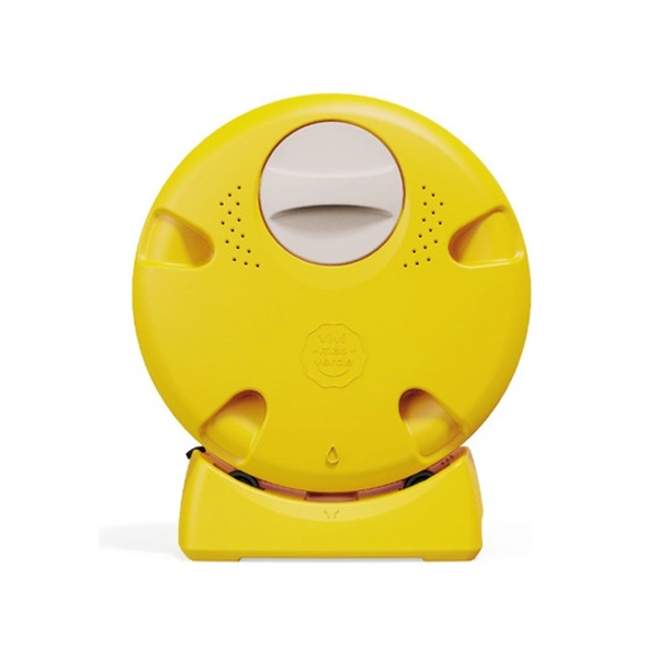 Compostera giratoria 40 litros amarilla