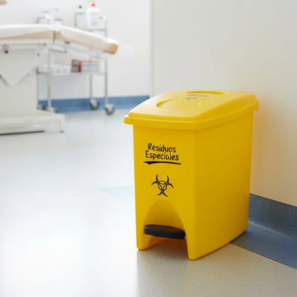 Contenedor con pedal 10 litros