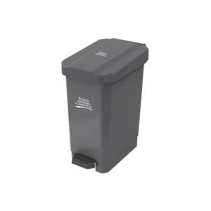 contenedor con pedal 44 litros gris