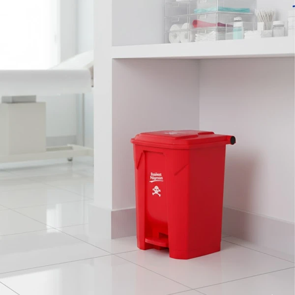 Contenedor con pedal 45 litros