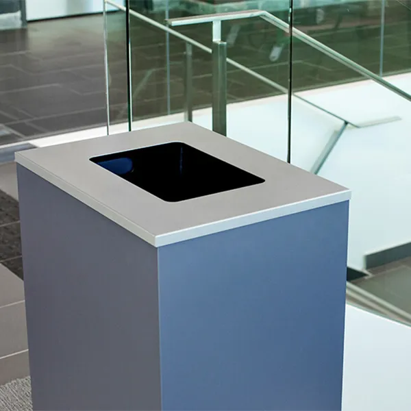 Contenedor cubo para reciclaje Spectrum 1 Contenedor cubo para reciclaje