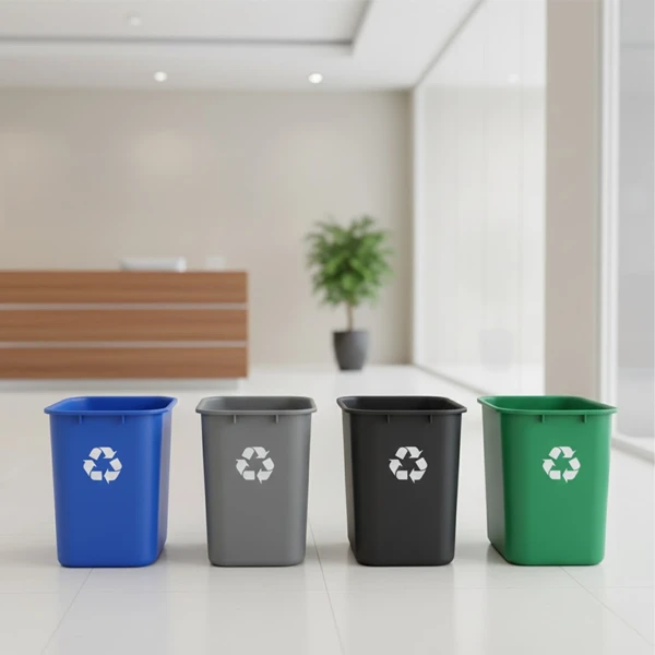 Contenedor de 12 litros para reciclaje