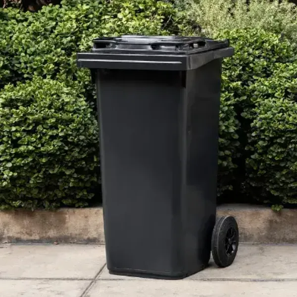 Contenedor de 120 litros con ruedas para reciclaje ESE