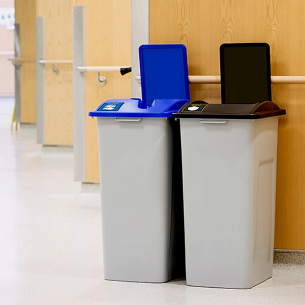 Contenedor de 120 litros para reciclaje