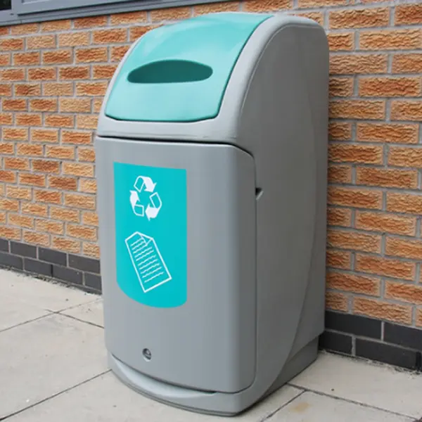 Contenedor de 140 litros para reciclaje