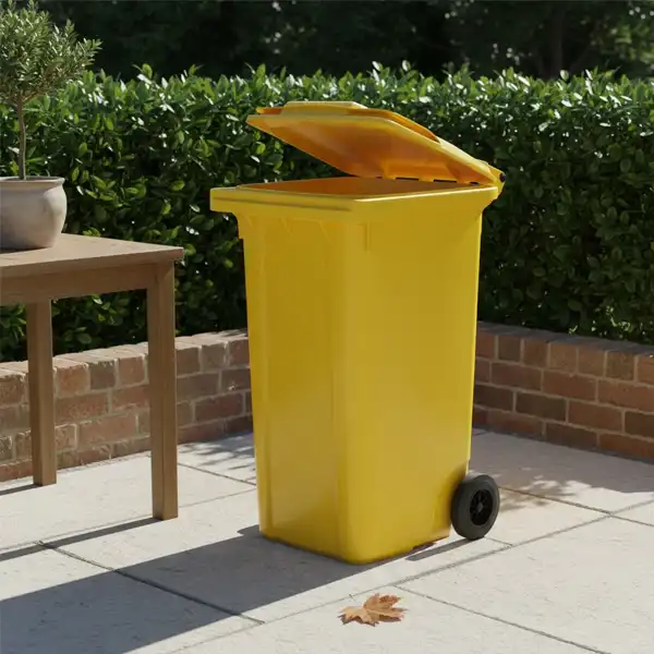 Contenedor de 240 litros con ruedas para reciclaje ESE