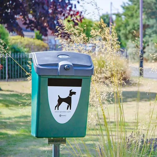 Contenedor de 25 litros para excrementos de perro