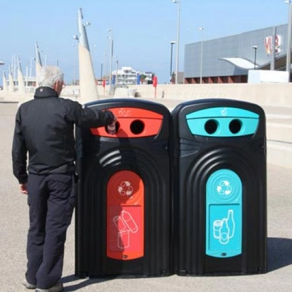 Contenedor de 240 litros para reciclaje