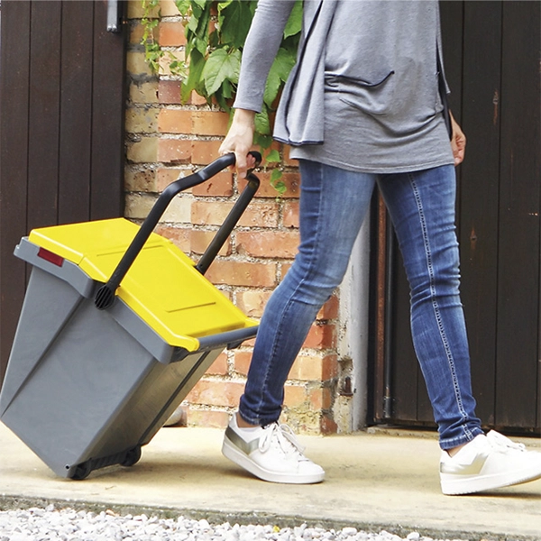 Contenedor de 45 litros con ruedas para reciclaje Easy Trolley