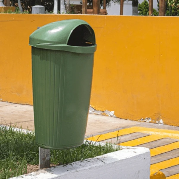 Contenedor de 50 litros para reciclaje exterior
