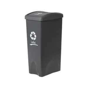 contenedor de 53 litros para reciclaje gris