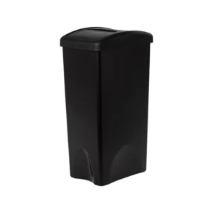 contenedor de 53 litros para reciclaje negro