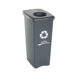 contenedor de 53 litros tapa especial para reciclaje