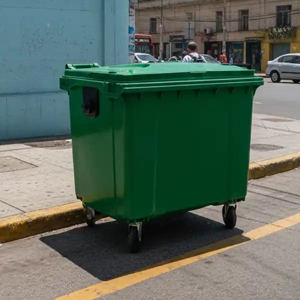 Contenedor de 770 litros con ruedas para reciclaje ESE
