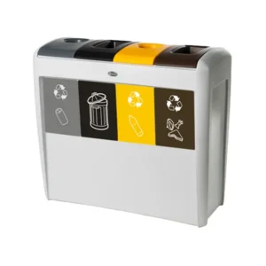 Contenedor de reciclaje cuádruple Nexus Evolution