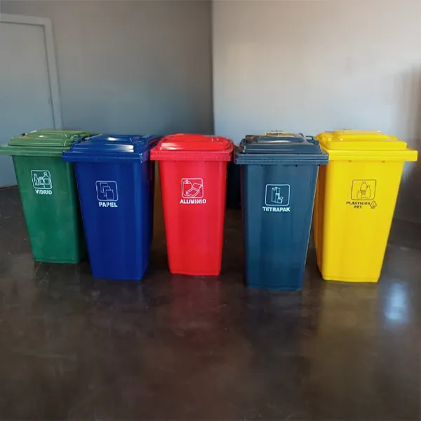 Contenedor de residuos con ruedas 120 litros OTTO