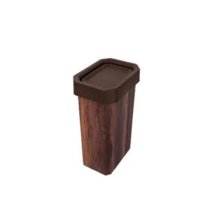 contenedor de residuos símil madera 10 litros