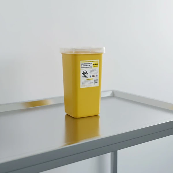 Contenedor para cortopunzantes 1 litro GB-1