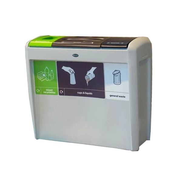 contenedor para reciclaje con múltiple abertura Nexus Evolution Cup