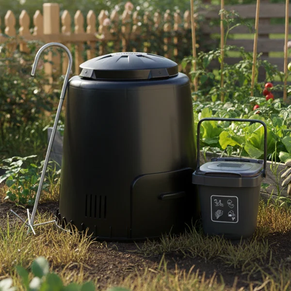 Kit de compostaje con contenedor 25 litros