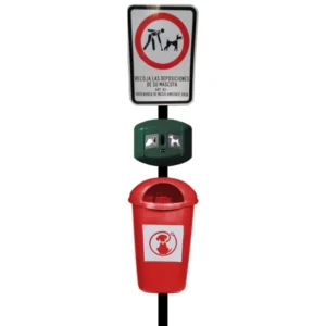 punto limpio para excrementos de perro