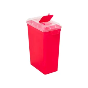 recipiente para cortopunzantes 11 litros rojo E-11