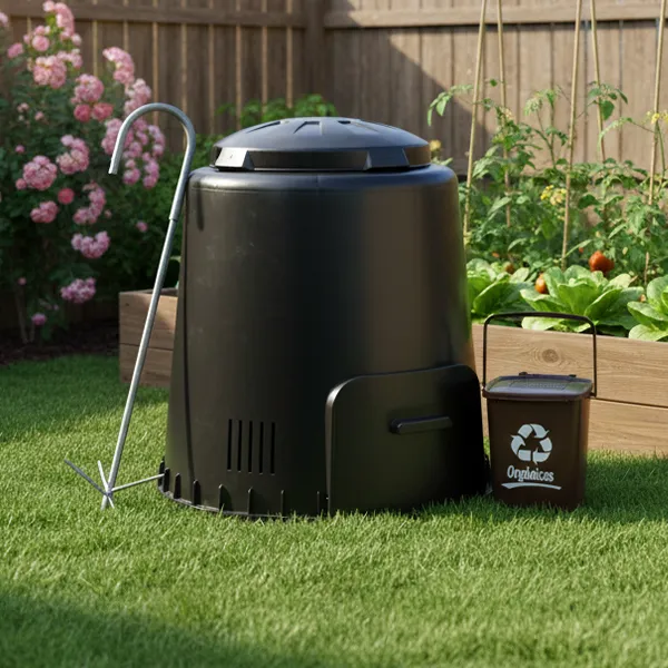Set de compostaje con contenedor 10 litros