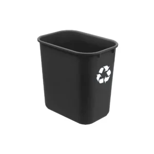 Contenedor de 24 litros para reciclaje gris oscuro