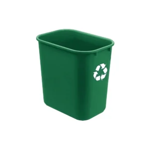 Contenedor de 24 litros para reciclaje verde