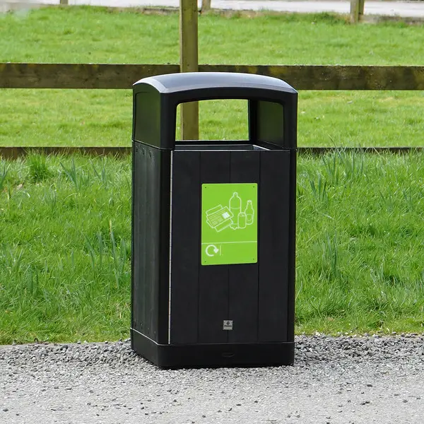 Contenedor de residuos exterior de 110 litros Origin Curve